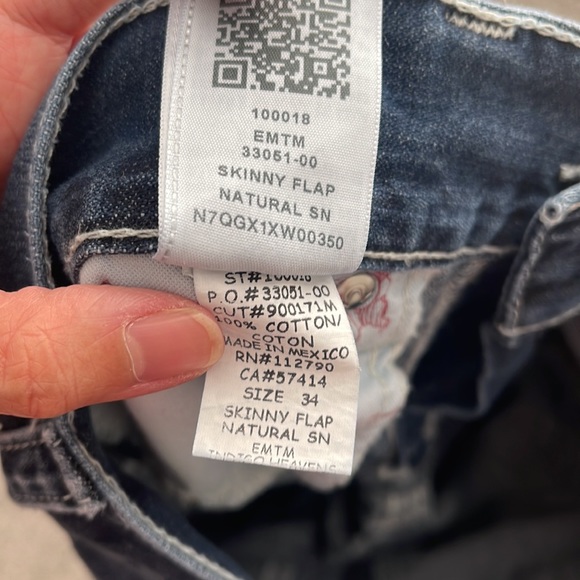 True religion mens jeans size 34 - Picture 8 of 8